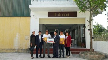 Babeeni supported Central Vietnam after flood